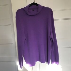 Cashmere turtleneck sweater